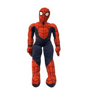 Marvel Spiderman Plush Pillow 25" Large Soft Collectible Toy For Kids & Fans